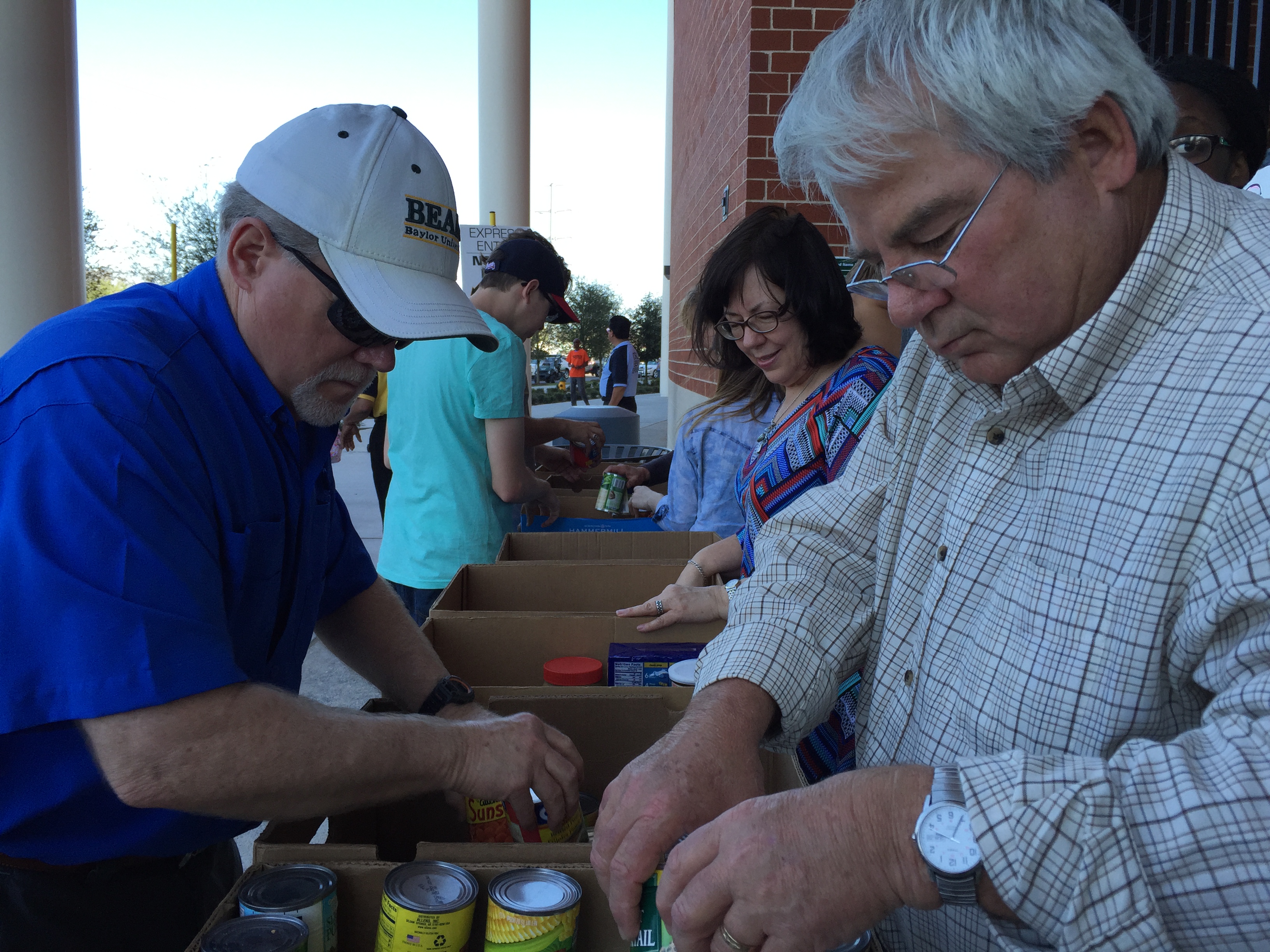 Sorting Donated Items