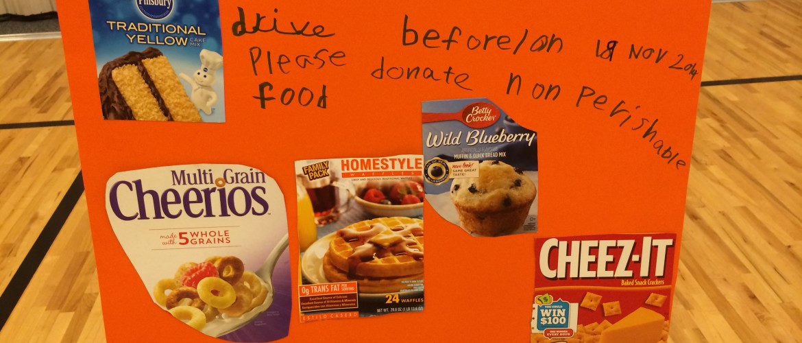 Cub Scout Food Drive